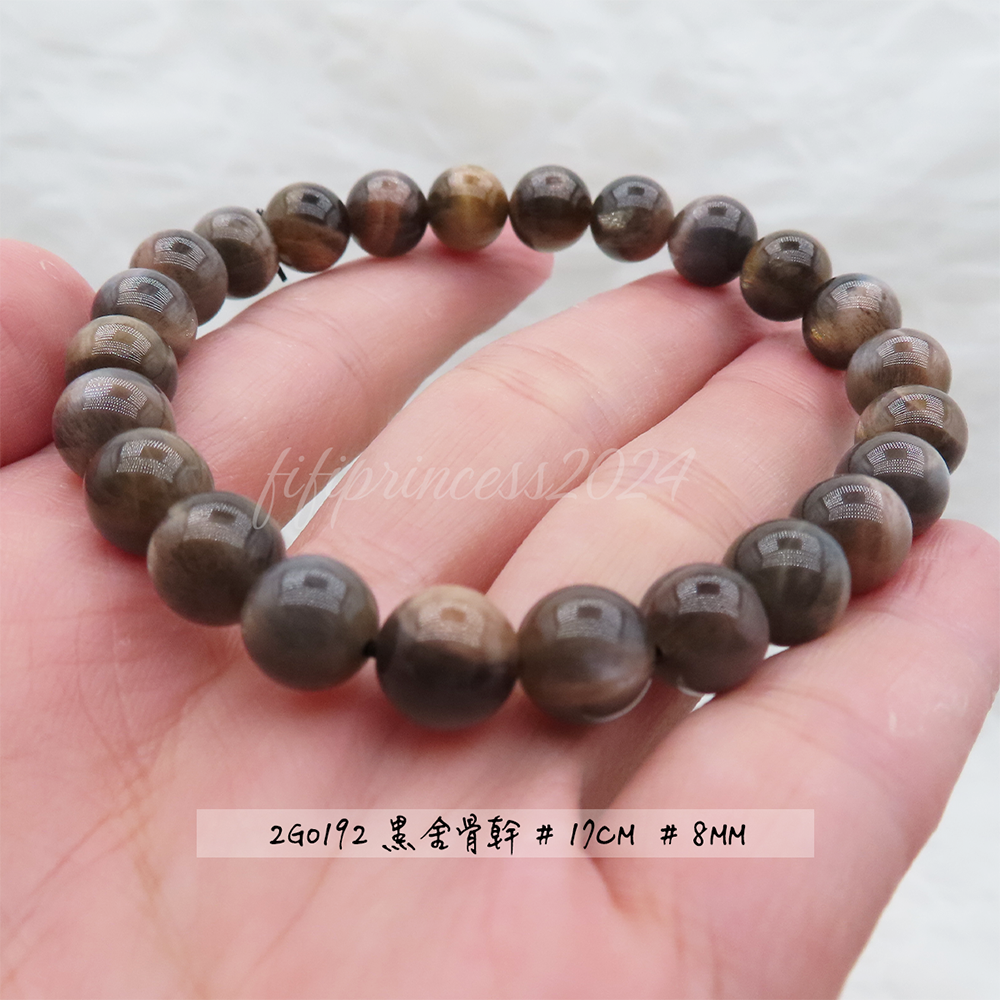 肥肥公主水晶小舖＊1028＊黑金骨幹＊-細節圖3