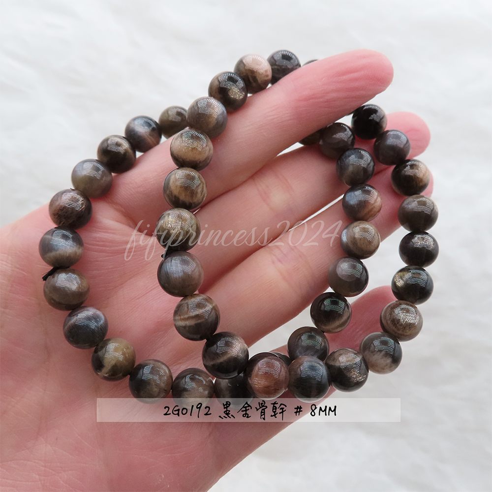 肥肥公主水晶小舖＊1028＊黑金骨幹＊-細節圖4