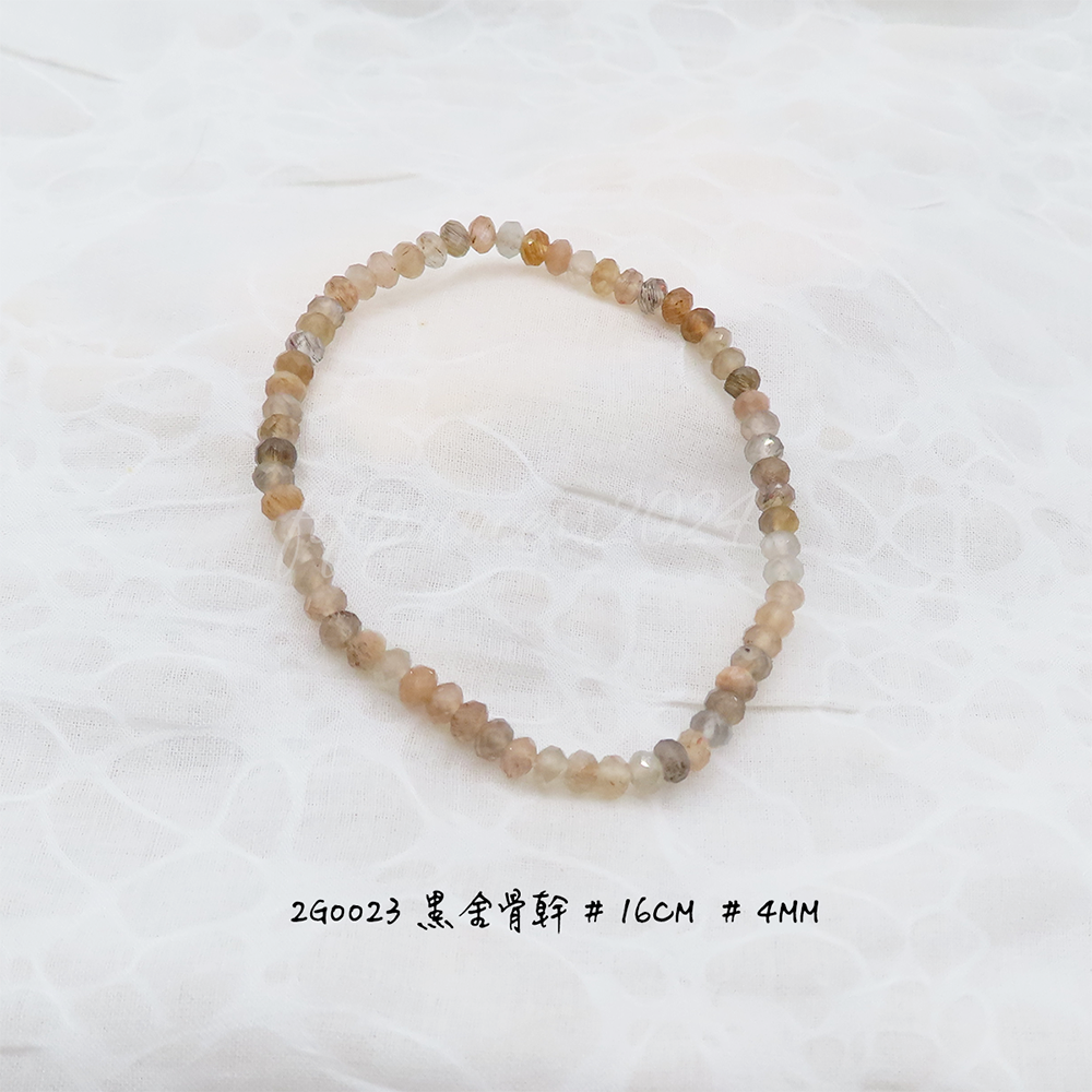 黑金骨幹鑽切盤珠-4mm-16cm