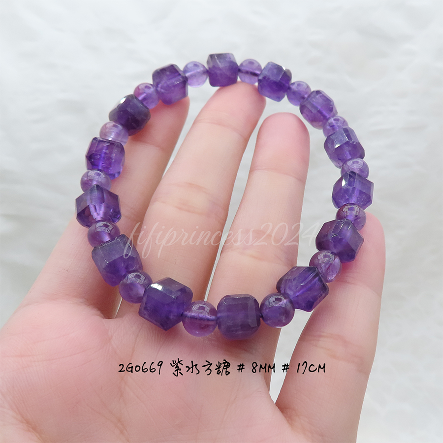 肥肥公主水晶小舖＊0208＊紫水晶＊5mm、6mm、7mm、8mm、9mm、10mm＊-規格圖3