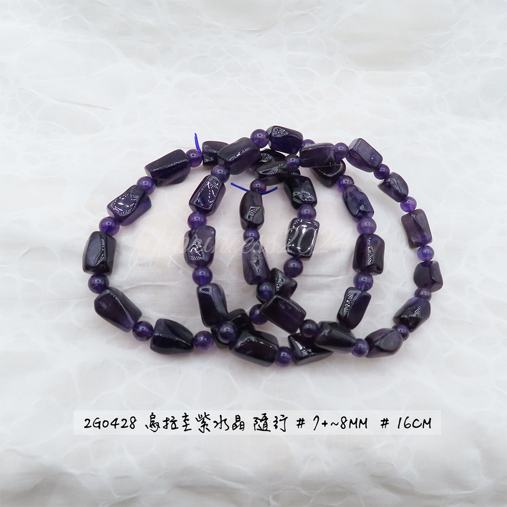 肥肥公主水晶小舖＊0208＊紫水晶＊5mm、6mm、7mm、8mm、9mm、10mm＊-規格圖3