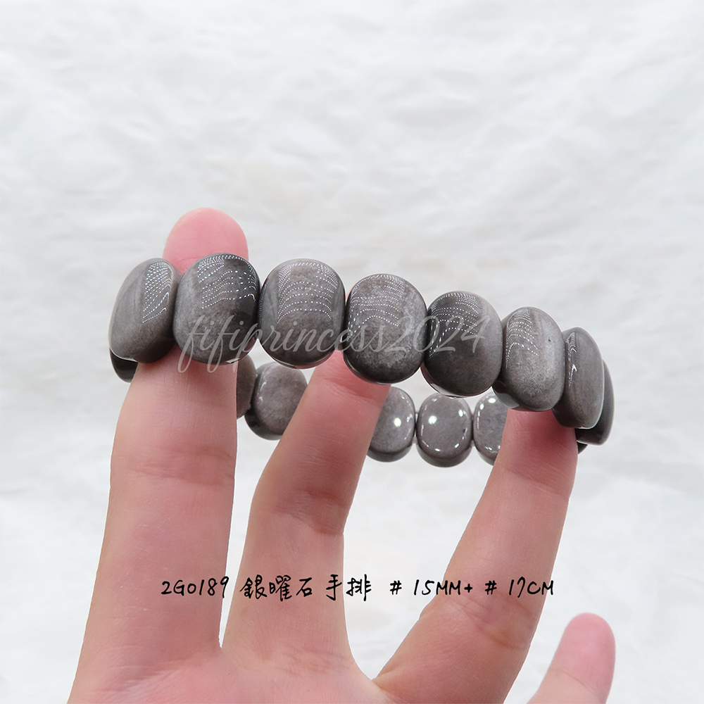 肥肥公主水晶小舖＊1101＊銀曜石＊5~8mm賣場＊-細節圖6