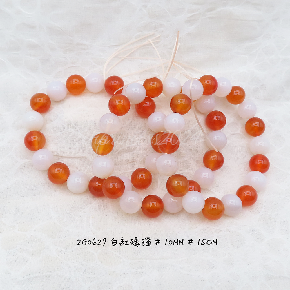 彩瑪瑙桶珠-8mm-16cm-不挑款