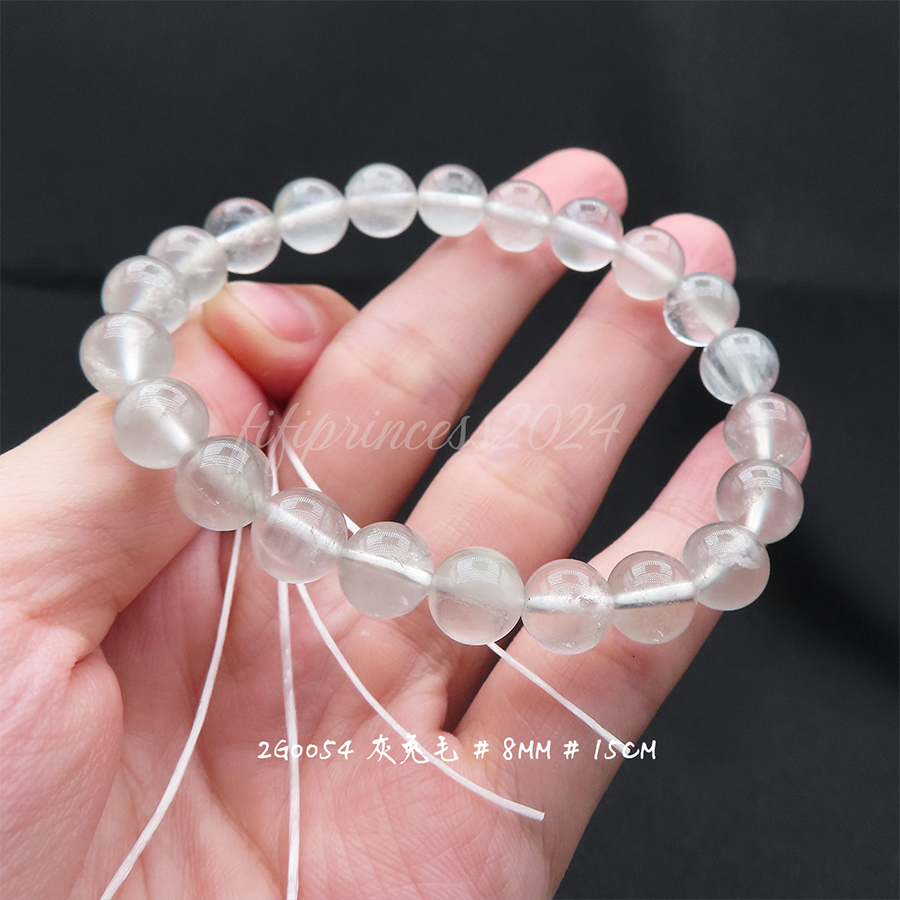 肥肥公主水晶小舖＊1107＊灰兔毛＊-細節圖8