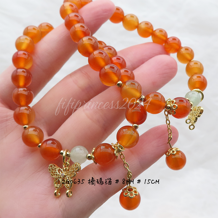肥肥公主水晶小舖＊1108＊橘瑪瑙＊-細節圖3