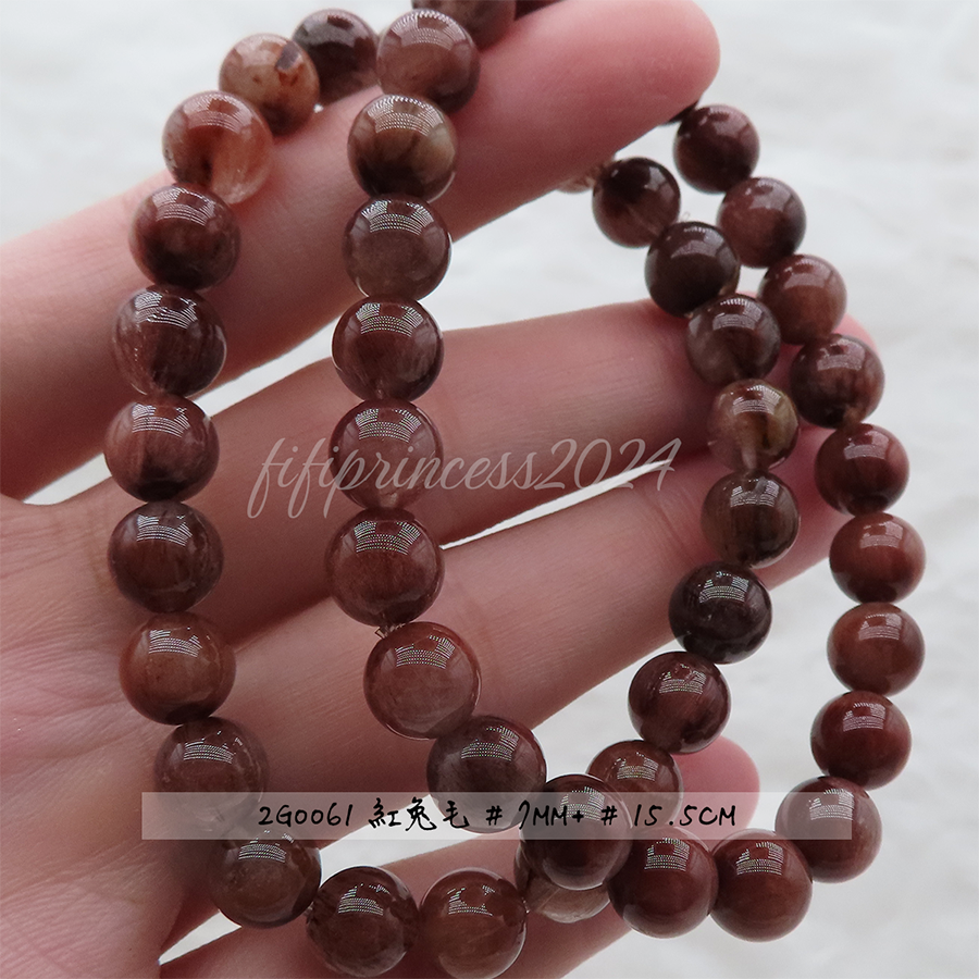 肥肥公主水晶小舖＊1108＊紅兔毛＊-細節圖3