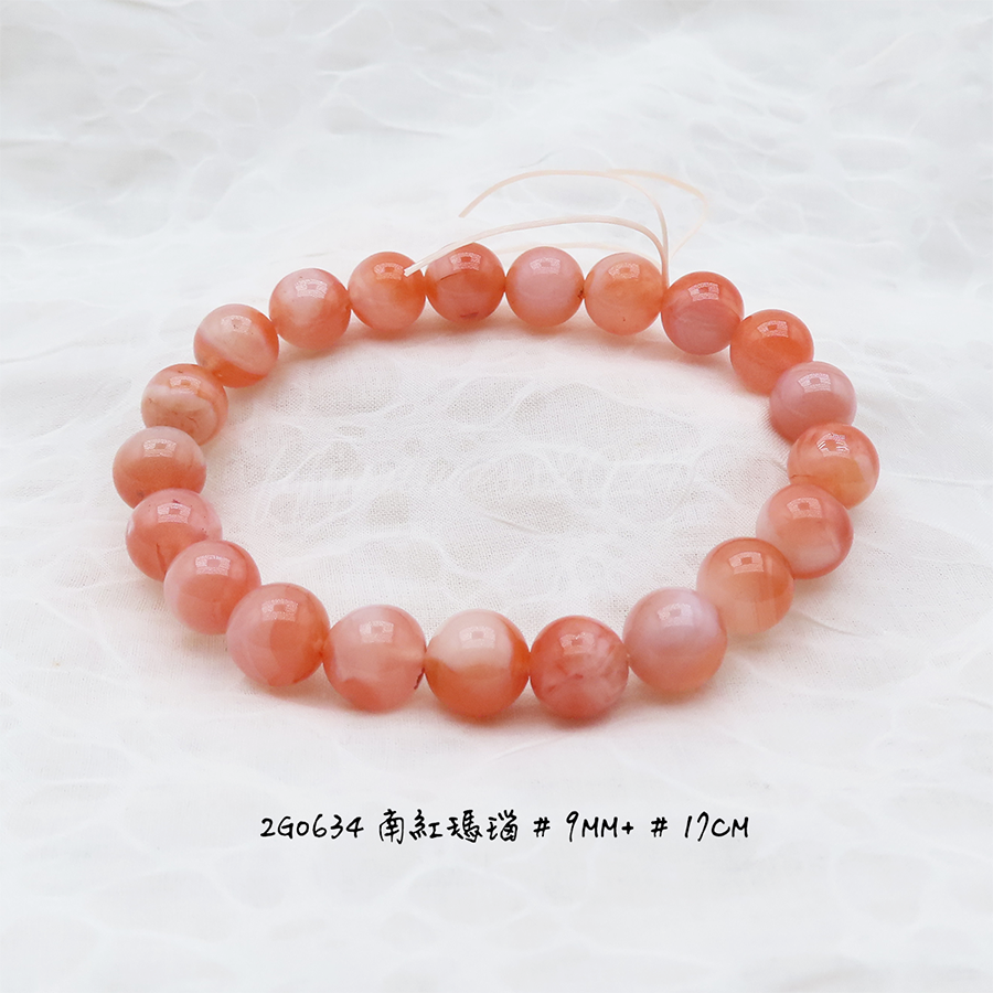 南紅瑪瑙-9mm+-17cm