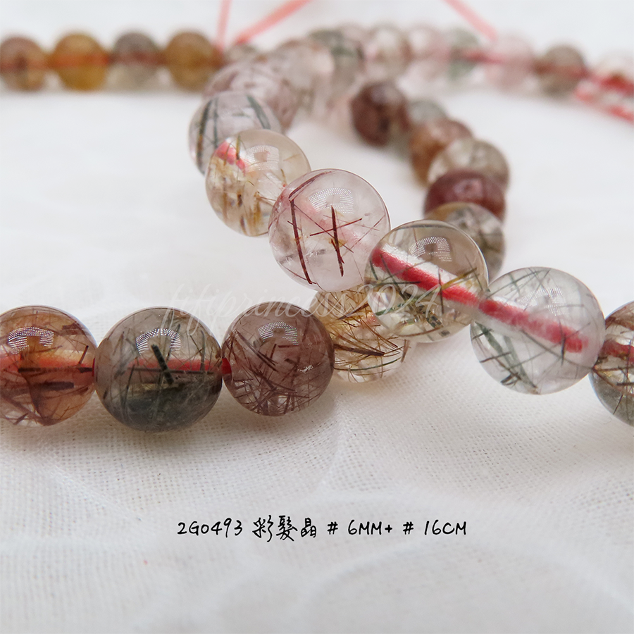 肥肥公主水晶小舖＊1118＊彩髮晶＊-細節圖5