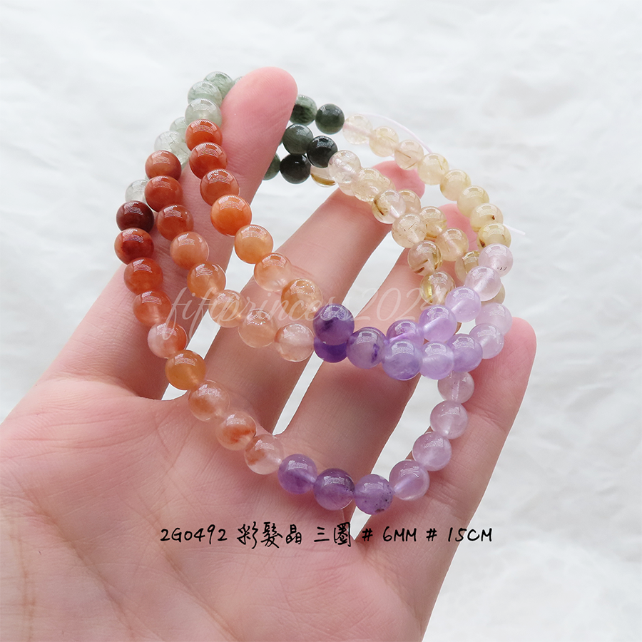 肥肥公主水晶小舖＊1118＊彩髮晶＊-細節圖9