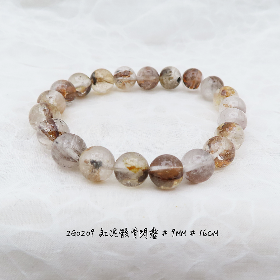 肥肥公主水晶小舖＊1118＊紅泥骸骨閃靈＊-細節圖4