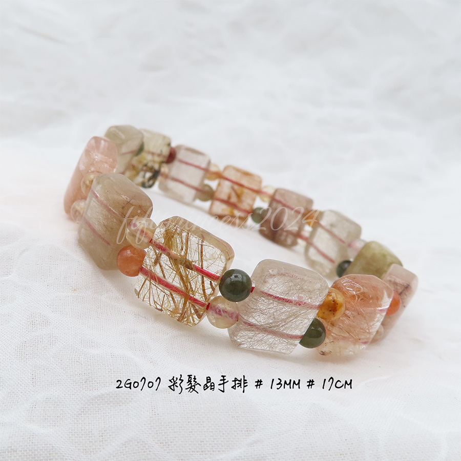 肥肥公主水晶小舖＊1118＊彩髮晶＊-規格圖8