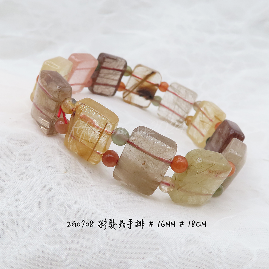 肥肥公主水晶小舖＊1118＊彩髮晶＊-規格圖8