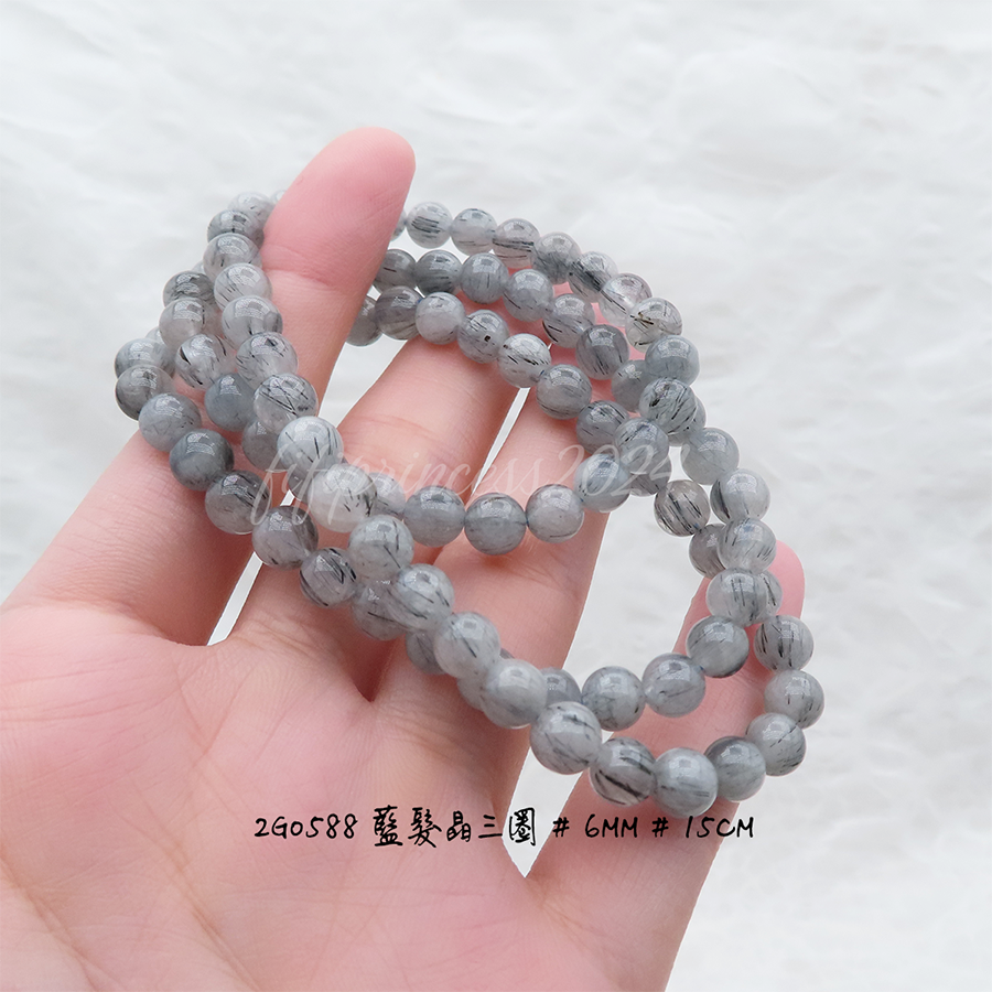 肥肥公主水晶小舖＊1122＊藍髮晶＊-細節圖5