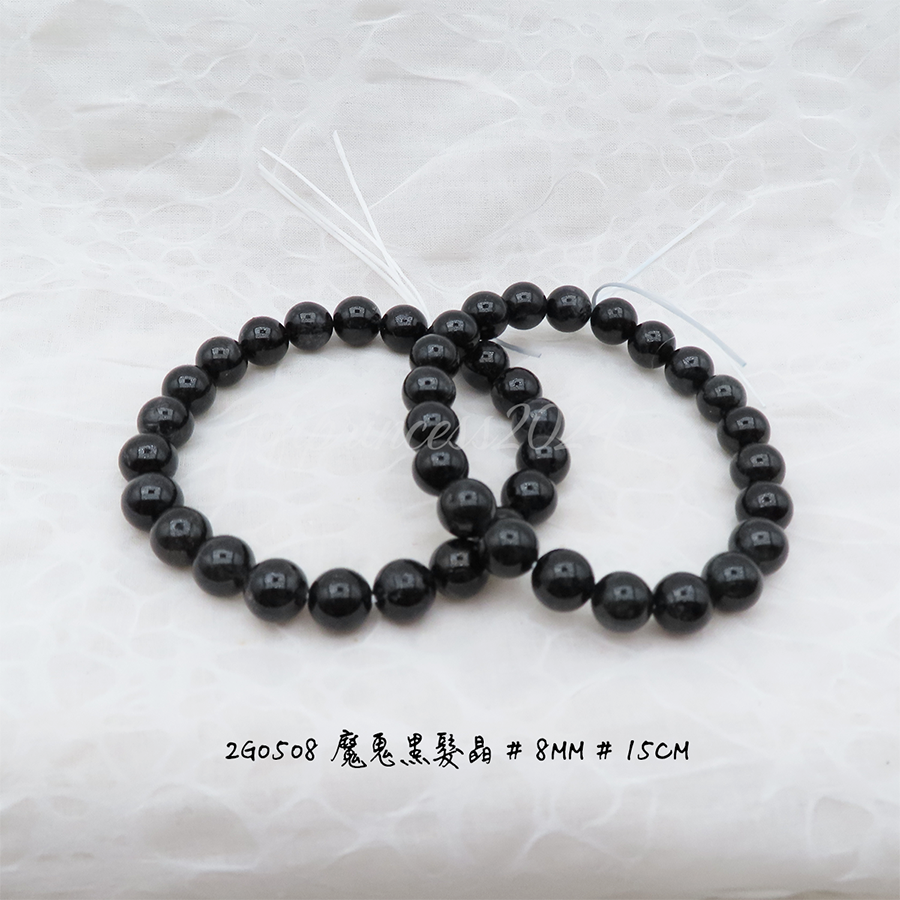 肥肥公主水晶小舖＊1122＊魔鬼黑髮晶＊-規格圖6