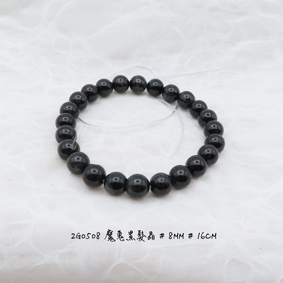 肥肥公主水晶小舖＊1122＊魔鬼黑髮晶＊-規格圖6