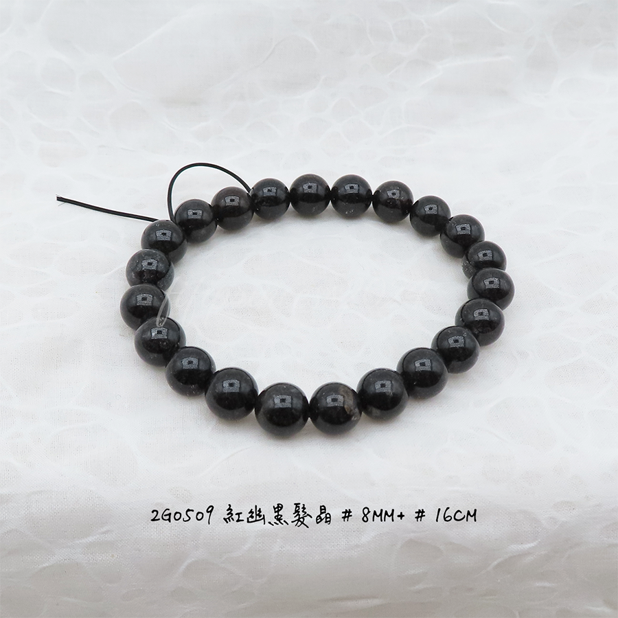 肥肥公主水晶小舖＊1122＊紅幽黑髮晶＊-規格圖10