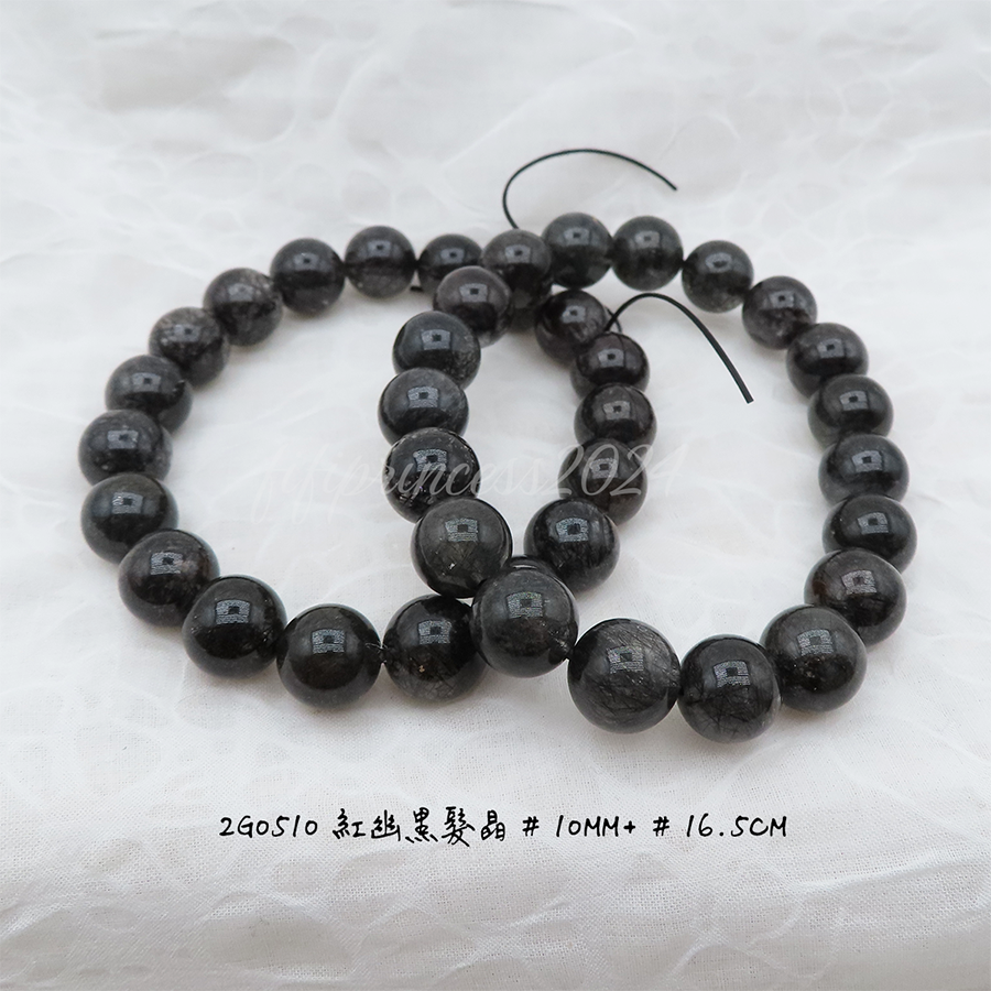 肥肥公主水晶小舖＊1122＊紅幽黑髮晶＊-規格圖10