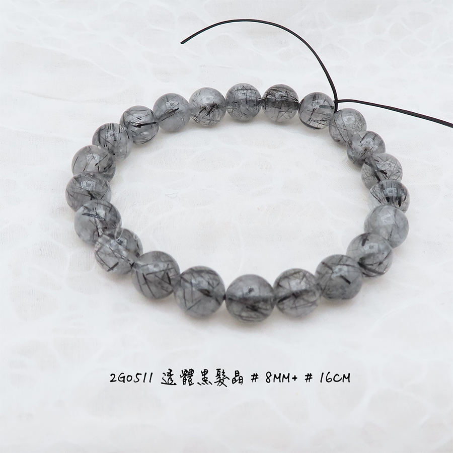 肥肥公主水晶小舖＊1122＊黑髮晶＊-規格圖10