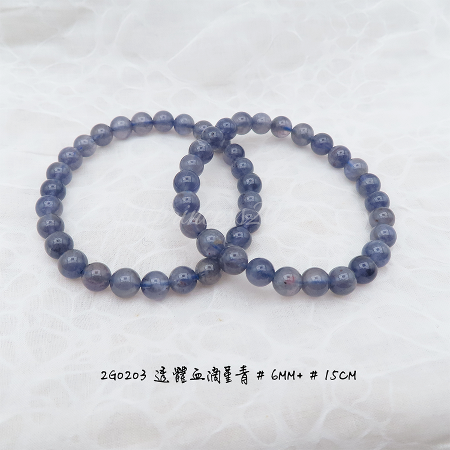 透體血滴堇青-6mm+-15cm-不挑款