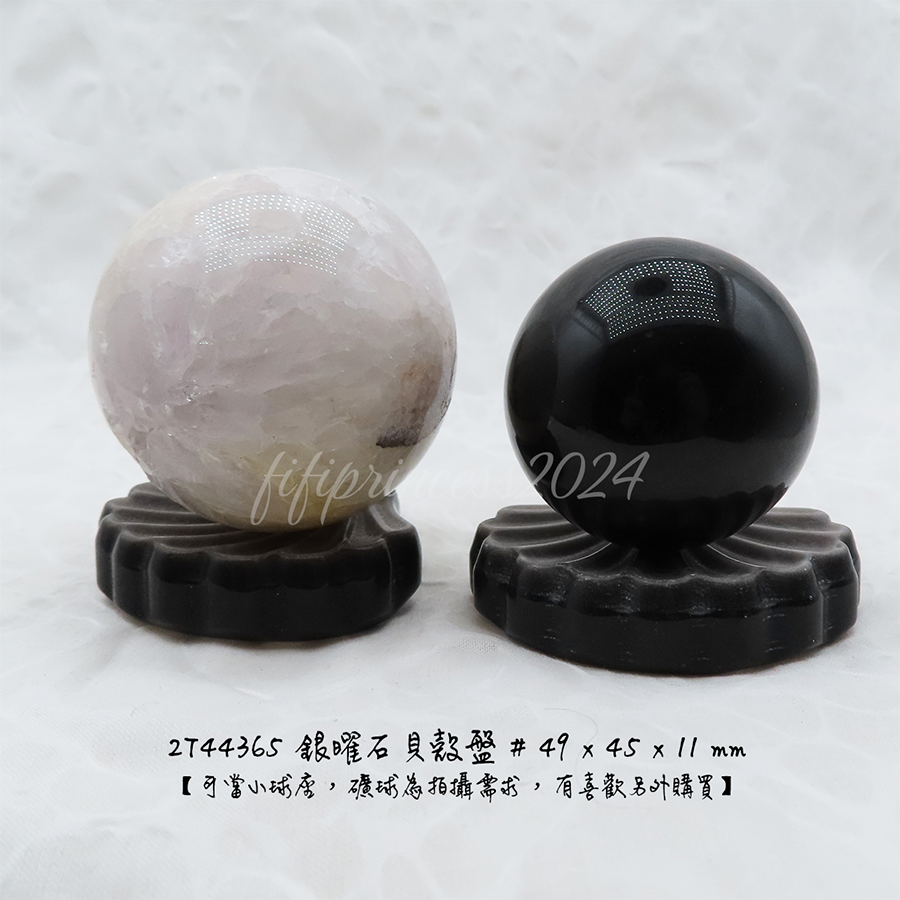 肥肥公主水晶小舖＊1205＊銀曜石貝殼盤＊雕刻件＊不挑款＊-細節圖5