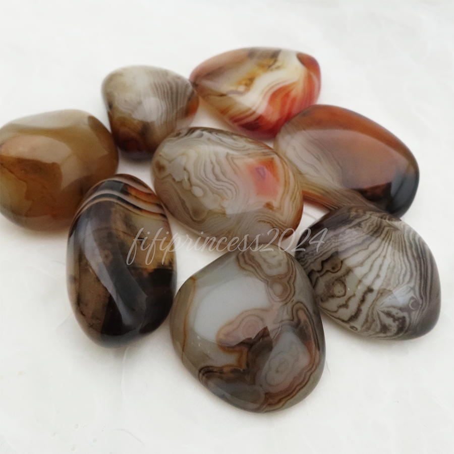 肥肥公主水晶小舖＊1219＊蠶絲瑪瑙＊滾石＊-細節圖3