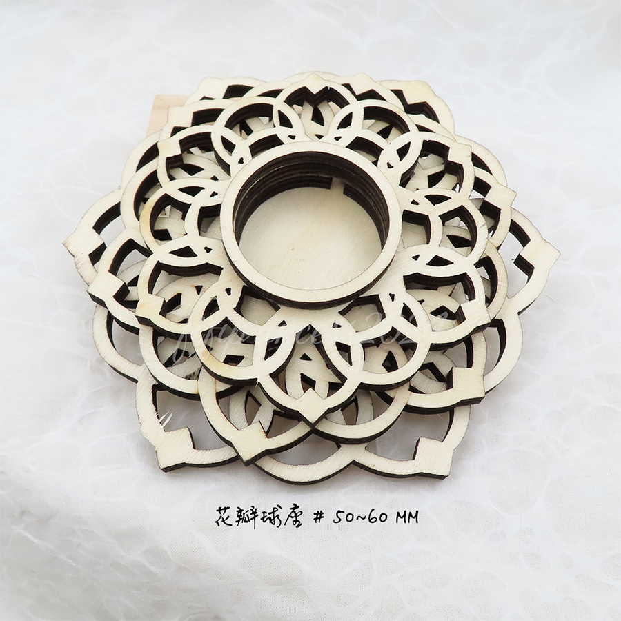 肥肥公主水晶小舖＊0124＊花瓣球座＊水晶展示架＊礦石展示架＊-細節圖2