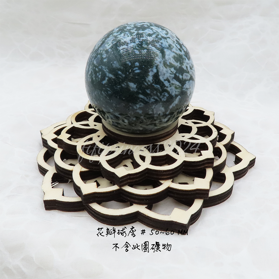 肥肥公主水晶小舖＊0124＊花瓣球座＊水晶展示架＊礦石展示架＊-細節圖4
