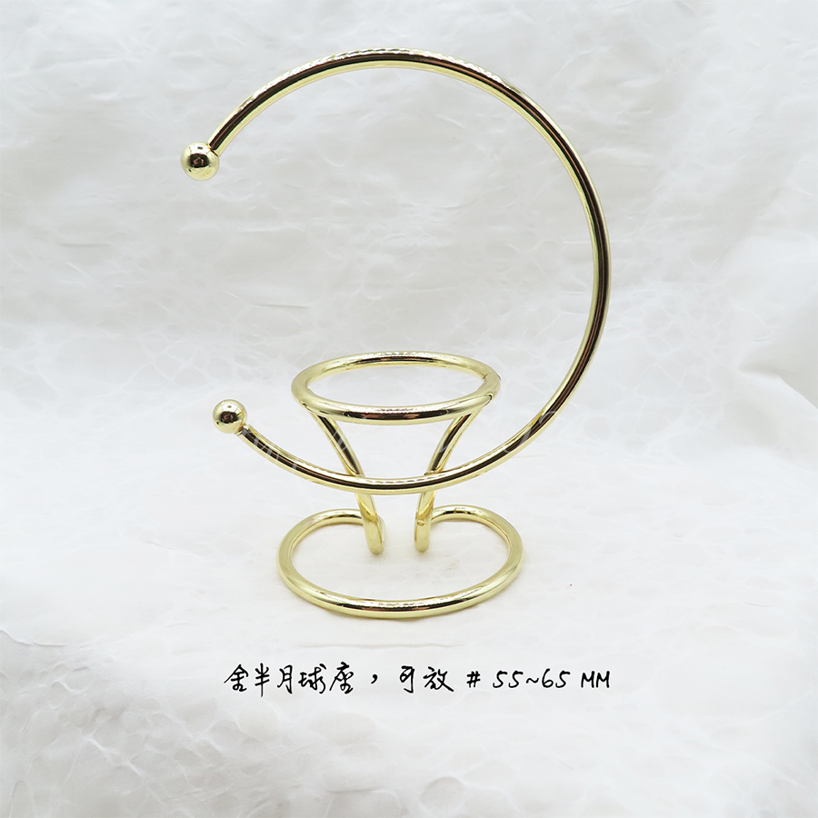 肥肥公主水晶小舖＊0124＊半月球座＊水晶展示架＊礦石展示架＊-細節圖4