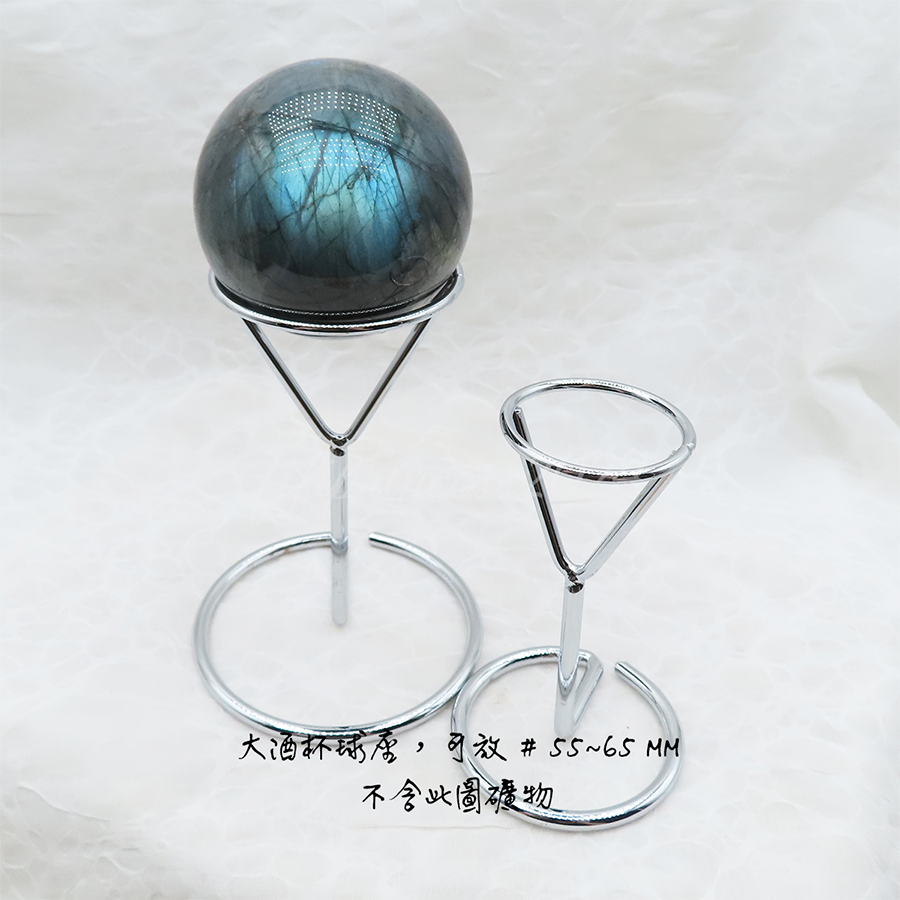水晶球展示架｜酒杯型球座｜礦石展示架｜水晶底座｜攝影拍攝道具｜居家擺飾展示用品｜肥肥公主水晶小舖-細節圖3