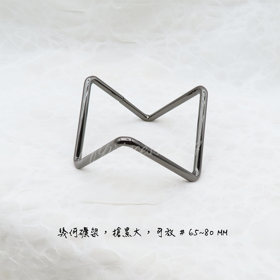 肥肥公主水晶小舖＊0124＊槍黑幾何球座＊水晶展示架＊礦石展示架＊-細節圖3