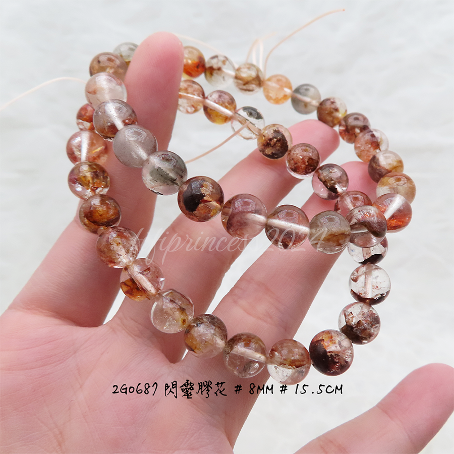 肥肥公主水晶小舖＊0531＊閃靈膠花＊6mm、7mm、8mm、10mm、11mm、12mm＊-細節圖3