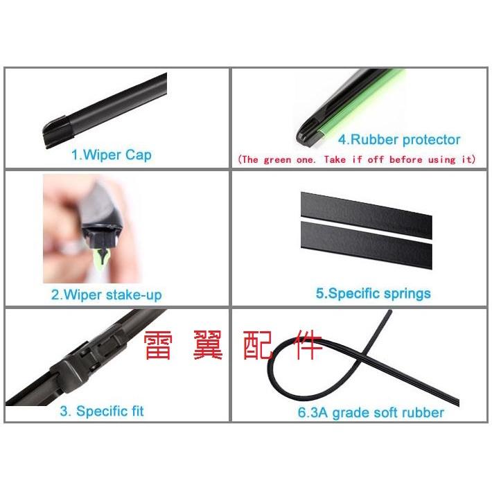 11P雷翼配件 2022/05~ fabia MK4 四代 雨刷 專用軟骨 相容 skoda 支架 前擋雨刷-細節圖4