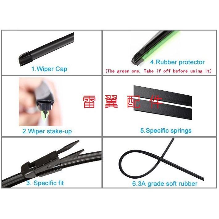 Y雷翼配件 2019/03~ 3系列 G20 G21 雨刷 軟骨雨刷 相容 BMW 支架 前雨刷-細節圖3