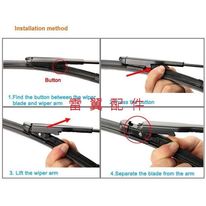 Y雷翼配件 2019/03~ 3系列 G20 G21 雨刷 軟骨雨刷 相容 BMW 支架 前雨刷-細節圖4