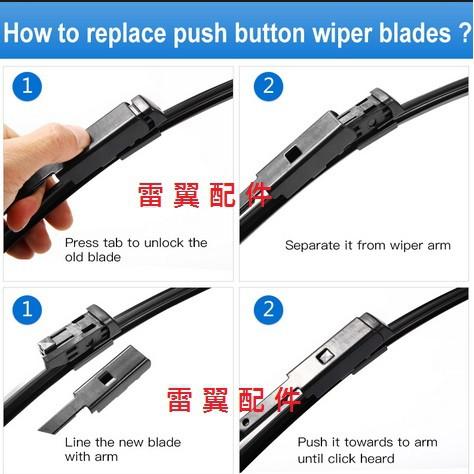 11P雷翼配件 2017~ model 3 雨刷 前雨刷 相容 TESLA 支架 前擋雨刷 專用款 軟骨雨刷 特斯拉-細節圖4