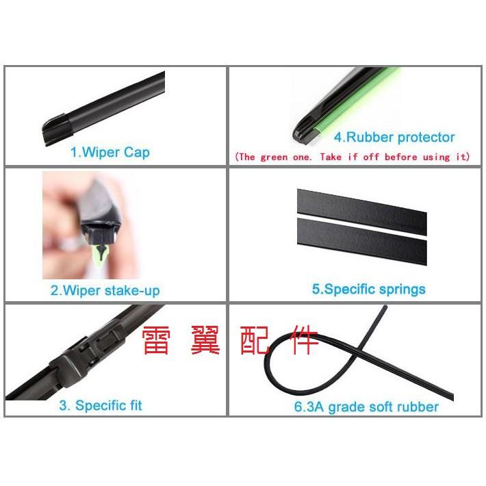 11P雷翼配件 2017~ arteon Shooting Brake 雨刷 膠條支架 相容 VW 福斯 支架 前擋雨刷-細節圖5