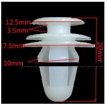 7號門扣 卡榫 門內 板扣 內飾板扣 卡子 premacy tribute mini outlander lancer-細節圖3