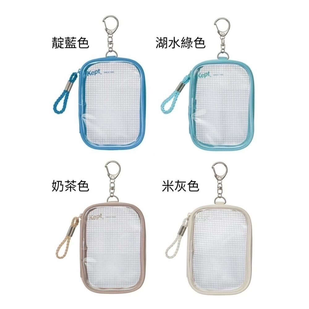 現貨 藤井 Kept 透明網狀痛包 立牌收納包-細節圖2