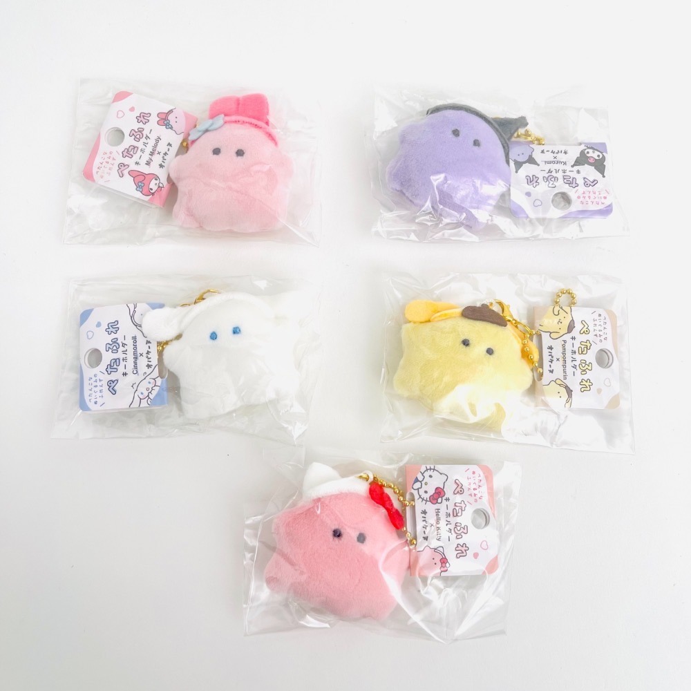 現貨 三麗鷗 豆豆眼 幽靈吊飾娃-細節圖3