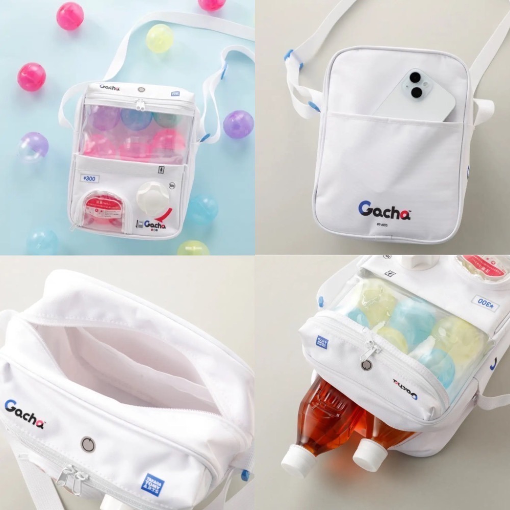 現貨免運🇯🇵 WE LOVE Gacha 扭蛋機造型肩背包 痛包 娃包 扭蛋包-細節圖2