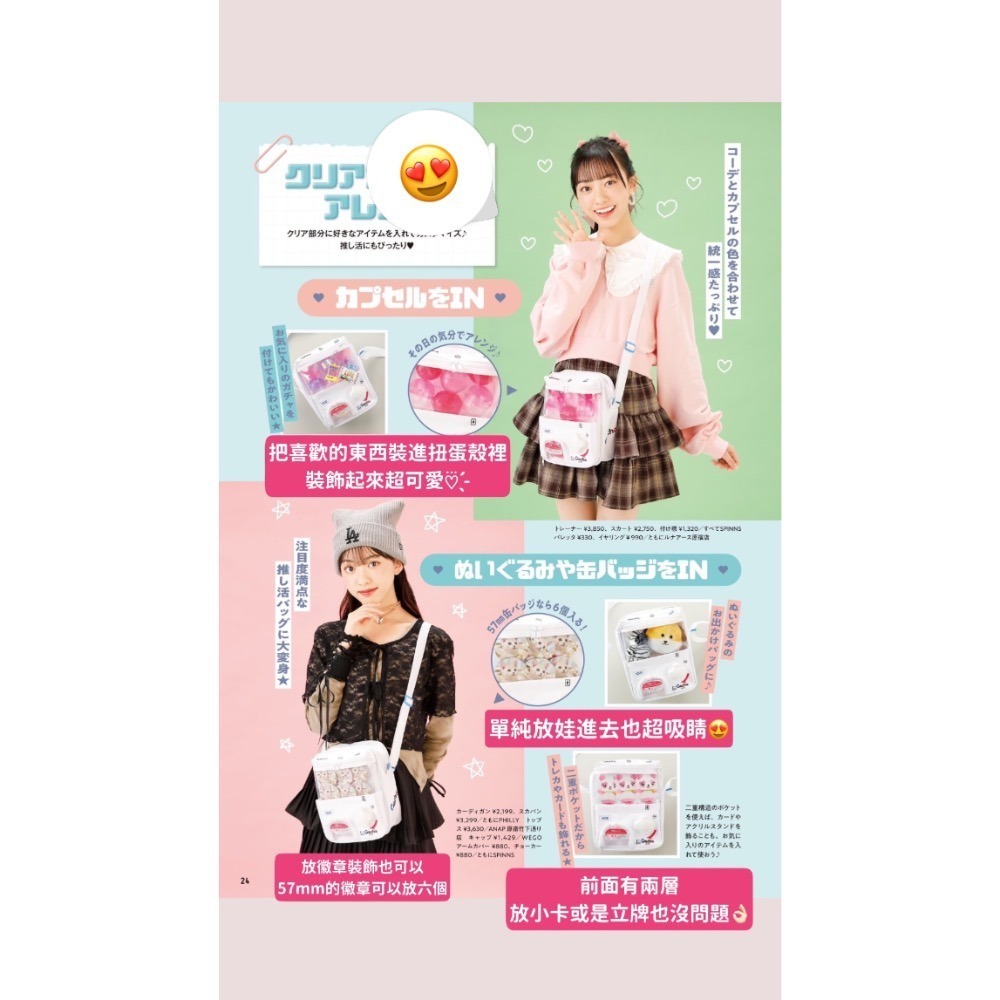 現貨免運🇯🇵 WE LOVE Gacha 扭蛋機造型肩背包 痛包 娃包 扭蛋包-細節圖4