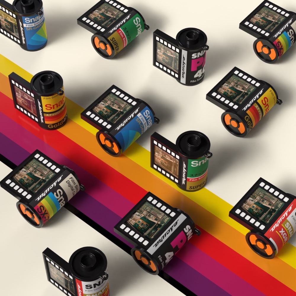 現貨 Escura SnapRoll 鑰匙圈盲盒相機 迷你數位相機-細節圖3