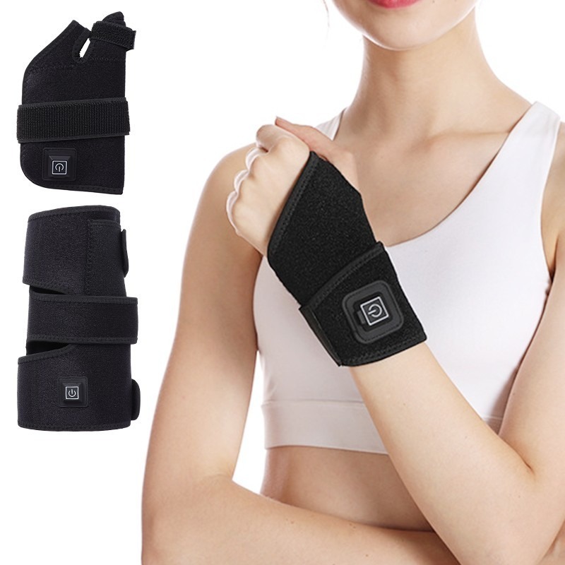 三檔溫度 膝蓋熱敷 發熱護腕護膝 大拇指護具 保暖護膝 護手腕 發熱護膝 膝蓋護膝 護腕 手腕護具-細節圖2