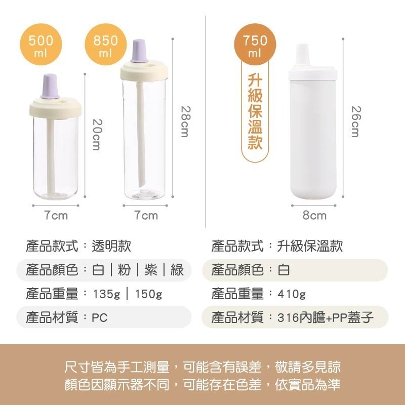 珍奶隨行杯 手搖飲料杯 吸管杯 珍奶杯 保溫杯 飲料杯 手搖環保杯 手搖杯 透明吸管杯 珍珠吸管杯 吸管水壺 隨行杯-細節圖10