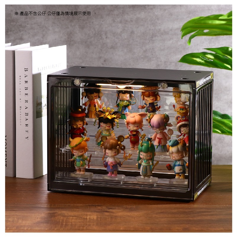 階梯公仔收納盒 公仔收納展示櫃 盲盒收納 收納盒 公仔收納盒 模型展示盒 公仔盒 展示櫃 展示盒 透明公仔收藏盒-細節圖9
