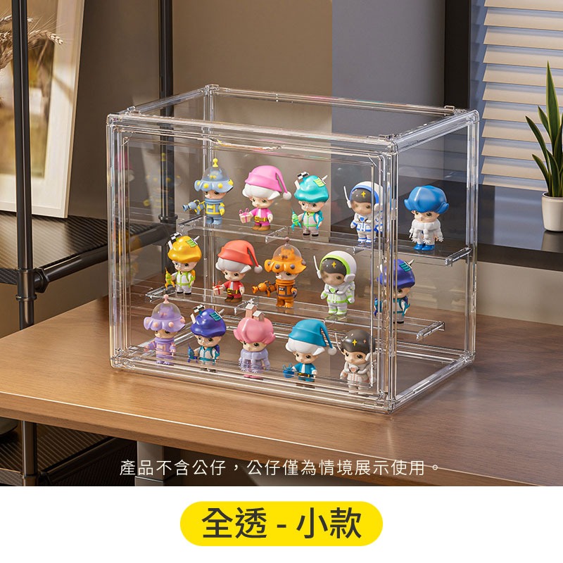 階梯公仔收納盒 公仔收納展示櫃 盲盒收納 收納盒 公仔收納盒 模型展示盒 公仔盒 展示櫃 展示盒 透明公仔收藏盒-規格圖10
