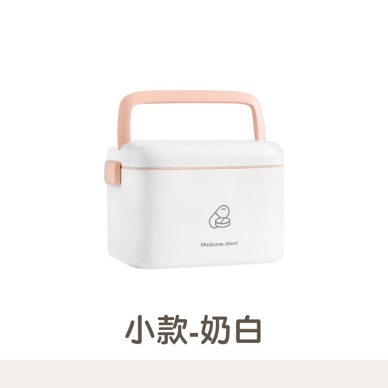 雙層手提藥物收納箱 藥盒 保健盒 雙層收納箱 雙層藥箱 藥箱 藥物收納-規格圖11