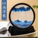 3D流沙畫 流沙畫擺飾 流沙畫 玻璃流沙畫 解壓流沙畫 立體流沙畫 流動畫 流沙擺飾 沙漏擺件 沙漏 沙畫 禮物-規格圖11