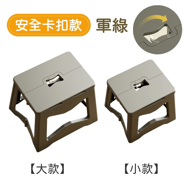 【安全卡扣款】(小)軍綠