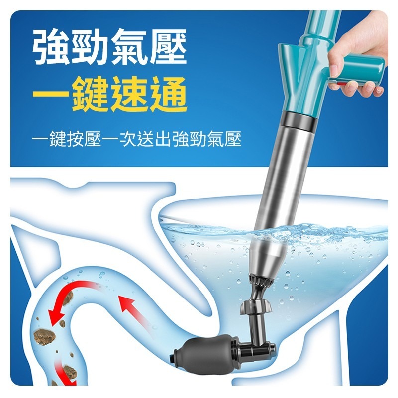 水管疏通器 馬桶水管疏通 通水管神器 馬桶槍 通水管 通管器 通馬桶 一炮通 通管槍 管道疏通 排水管堵塞 水管阻塞-細節圖5